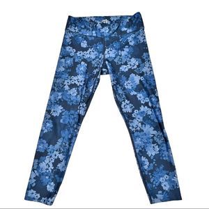 Joy Lab Blue Floral leggings Large